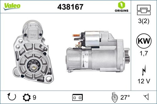 Valeo 438167 starter - valeo,
